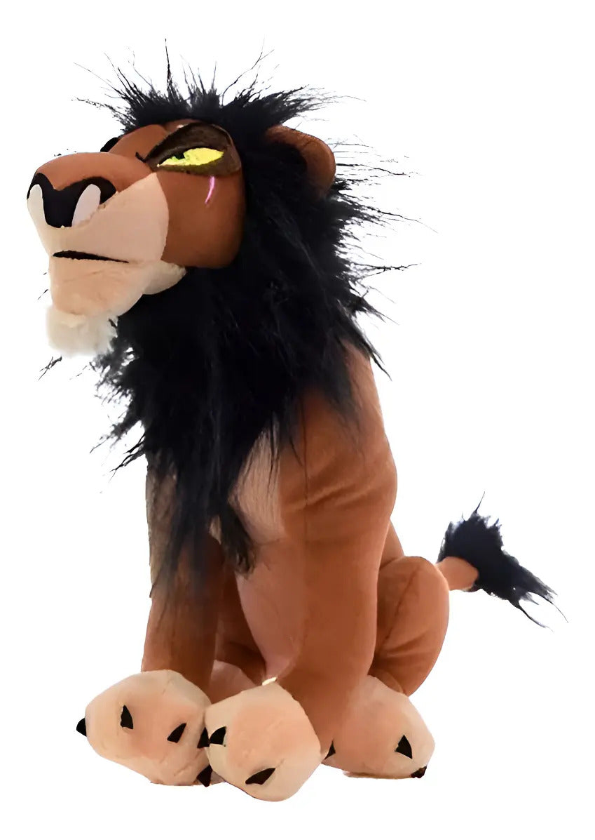 Peluche Rey León Skar 25cm Disney - Marrón