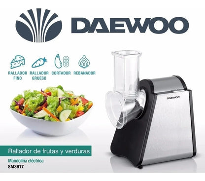 Rallador Salad Maker Daewoo 200w - Negro
