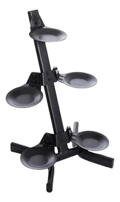 Soporte Rack Para 5 Pesas Rusas Kettle Bell Livepro Negro