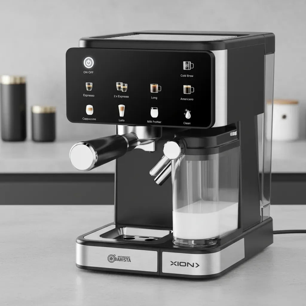 Cafetera Espresso Automática Cream Touch Xion Xi-cm408 Negro
