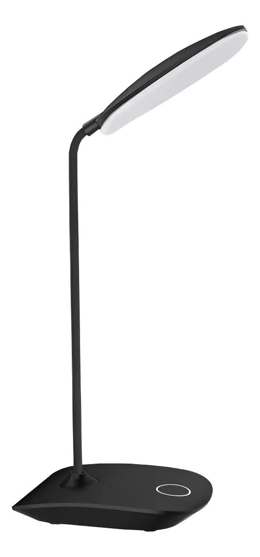 Lámpara De Escritorio Led Portátil Flexible Xi-lamp20 Negro