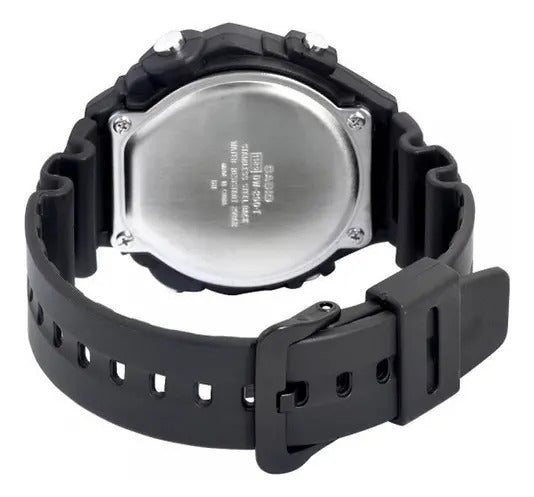 Reloj Digital Casio Crono Alarm/tmr Ill Dw-290-1v Negro Negro Gris