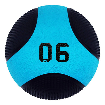 Balón Medicinal Con Pique Pvc 6kg Livepro - Negro