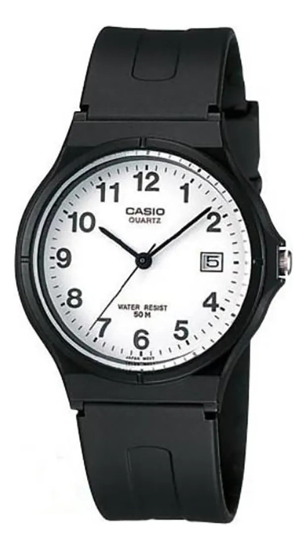 Reloj Casio Silicona 40mm Mw-59-7b - Negro