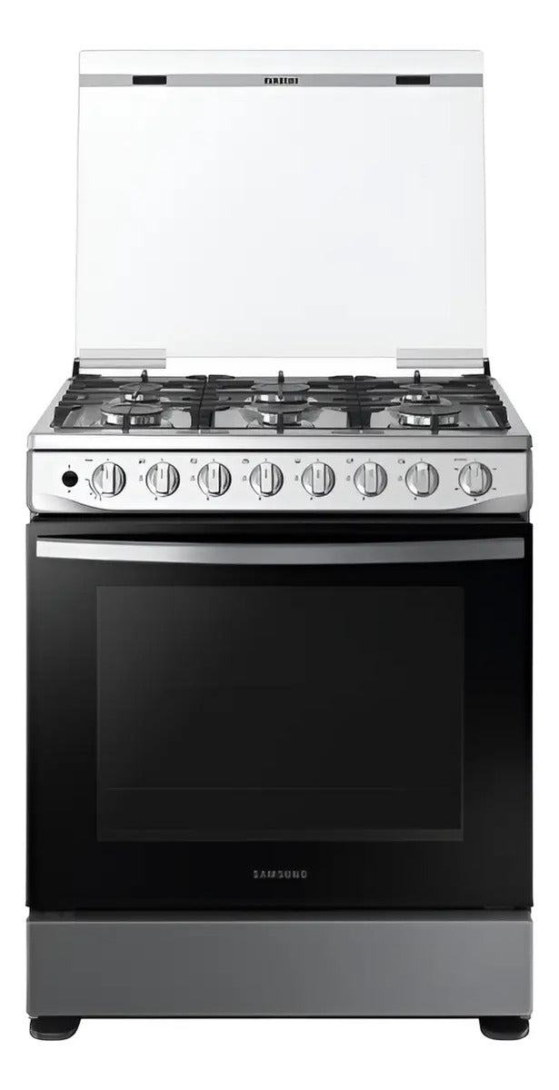 Cocina Samsung A Gas 6 Hornallas Sanx52a5411cs - Negro