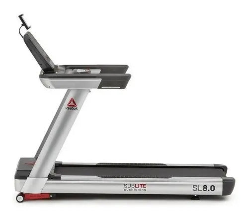 Caminador Eléctrico Plegable 3hp Sl8.0 Reebok - Negro Con Gris