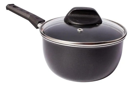 Cacerola Grafito 20 Cm Cabo Y Tapa 2.5l Cheff-flon