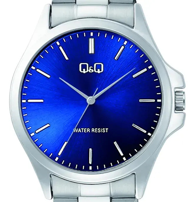 Reloj Q&q Metal Hombre 40mm C36a-004py - Plateado
