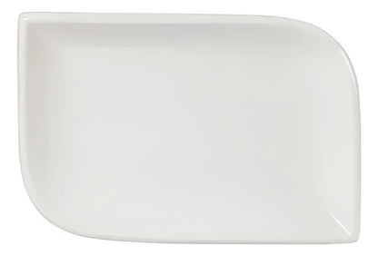 Plato Rectangular Blanco 21×30 Cms. K-260