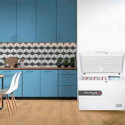 Freezer Y Heladera Horizontal Futura 287 L Frh290 - Blanco