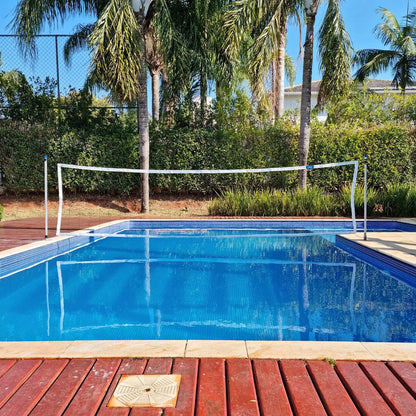 Red De Volley Para Piscina 4 Bandas 4 Mts Gismar - Negro