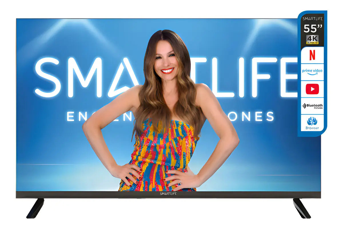 Smart Tv Smartlife 55'' 4k Uhd Sl-tv55smt24t