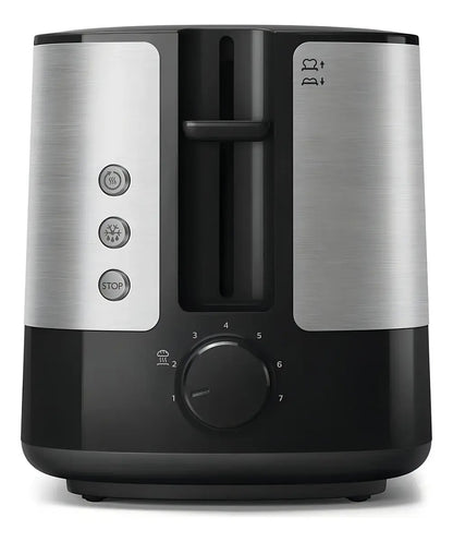 Tostadora Metálica Philips 7 Niveles Hd2637/90 - Gris