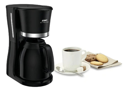 Cafetera Filtro Arno 1l Jarra Térmica Cool Touch - Negro