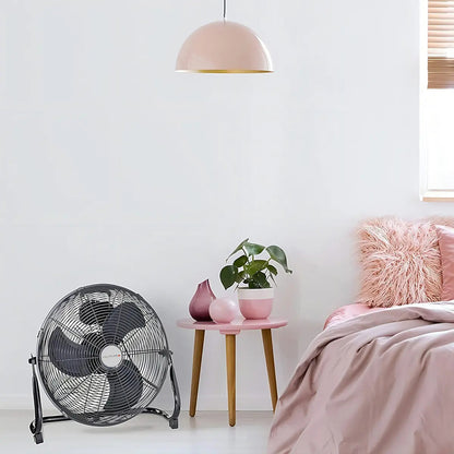 Turbo Ventilador Industrial Metálico 50cm Futura - Negro Negro Metal 3