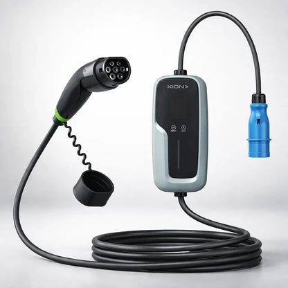Cargador De Auto Eléctrico Portátil Xion Xi-ev7port Negro