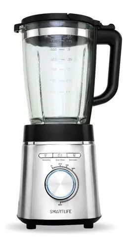 Licuadora Smartlife Jarra Vidrio 1,75 L 1400w Bl1402 Acero Inoxidable