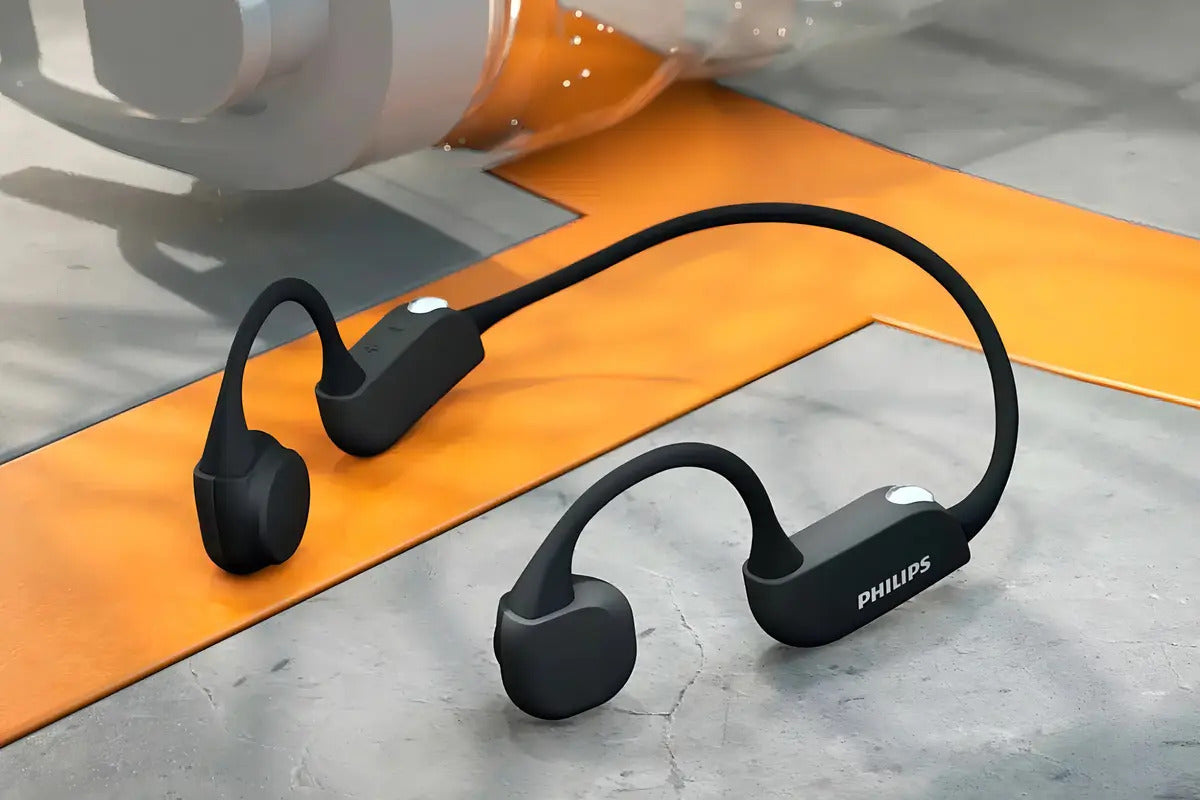 Auriculares Bluetooth Philips Deportivos Taa6606bk Negro