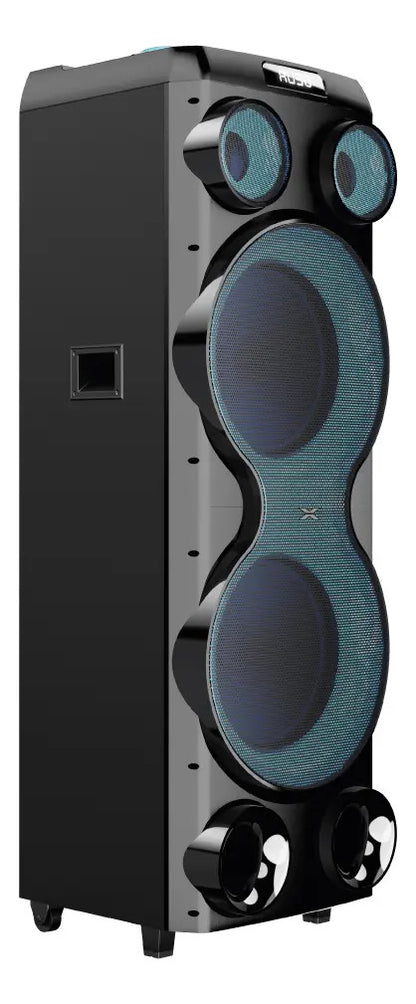 Sistema De Audio Xion 28000w Pmpo Recargable Xi-xt980 Negro