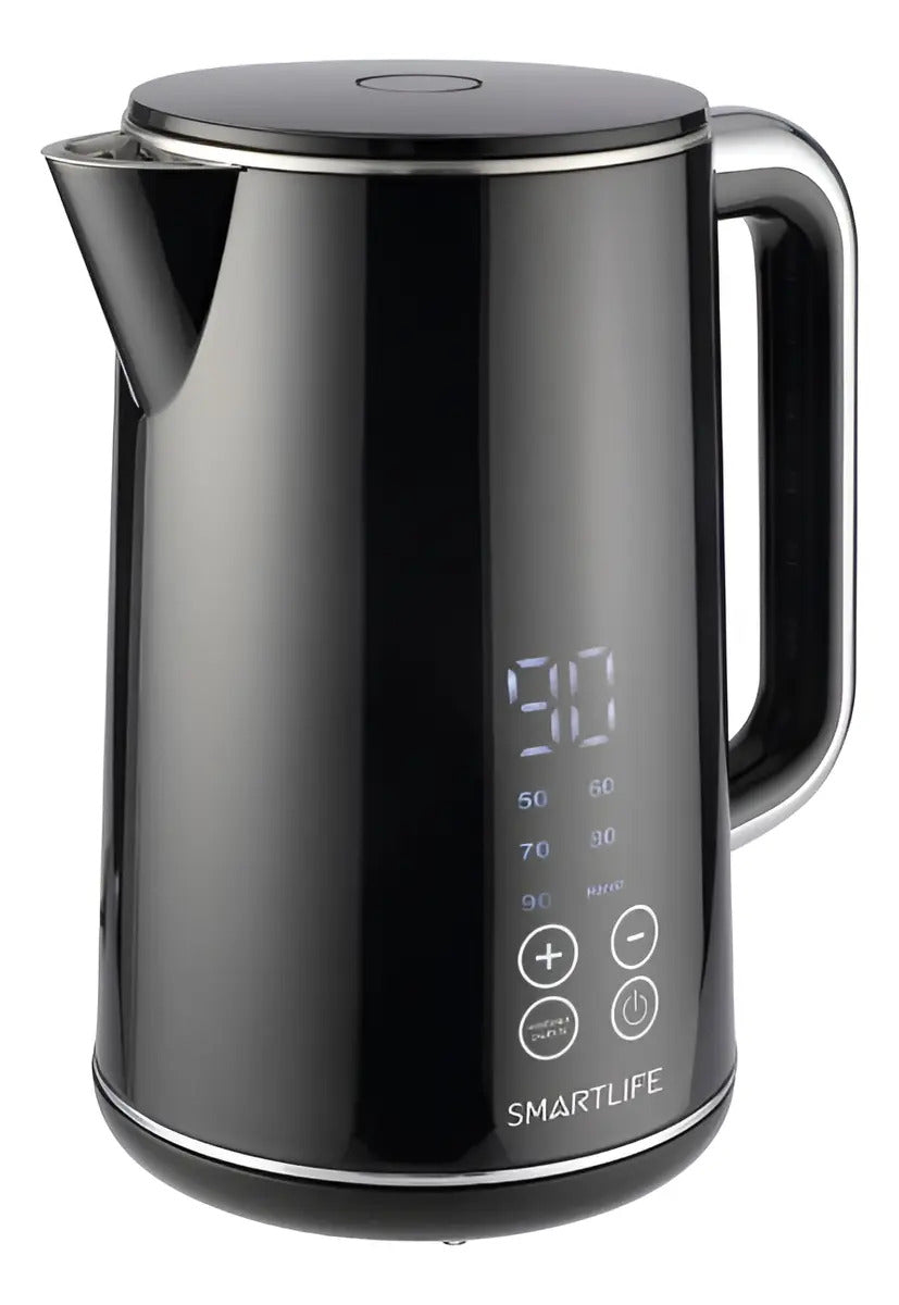 Jarra Eléctrica Digital Smartlife 1,7 L 2200w Ekdd1720 Negro