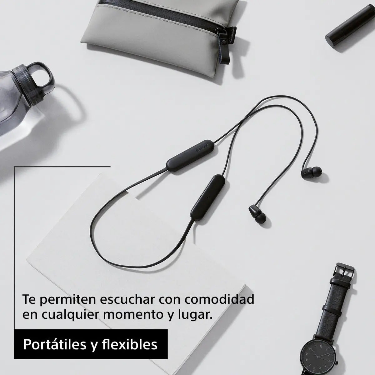 Auriculares Inalámbricos In Ear Sony Wi-c100 - Negro