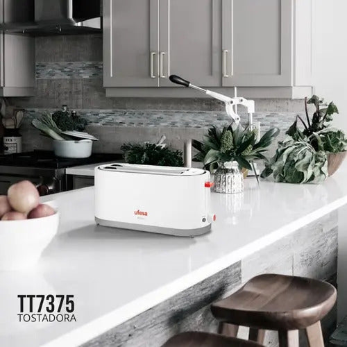 Tostadora Ufesa 4 Panes 1.400 W Tt7375 - Blanco