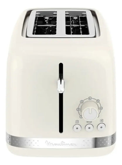 Tostadora Moulinex 2 Ranuras Anchas 850w - Marfil