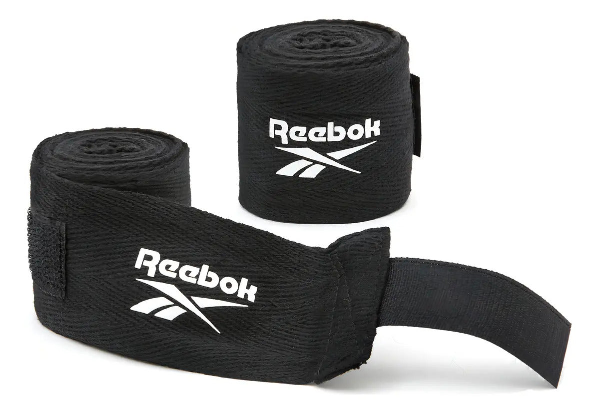 Vendas De Boxeo 5cm X 2,5mts Reebok - Negro