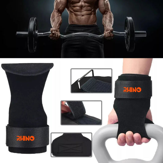 Calleras Crossfit Guantes Straps Muñequera Rhino - Único
