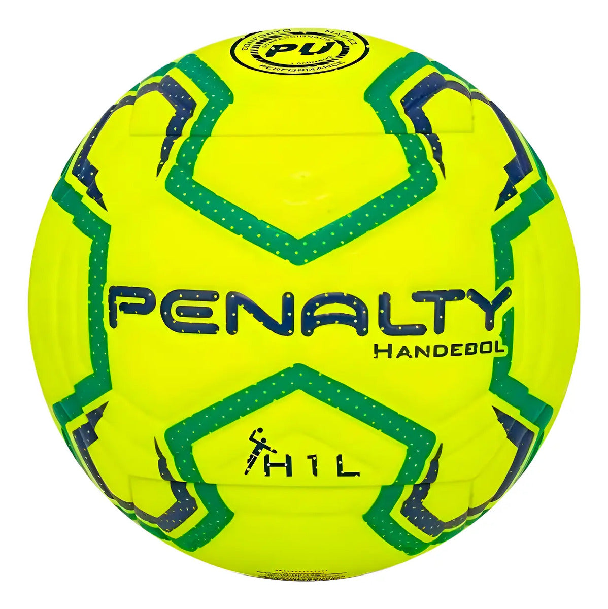 Pelota Handball H1l Ultra Fusion Xxiii Penalty - Amarillo/verde
