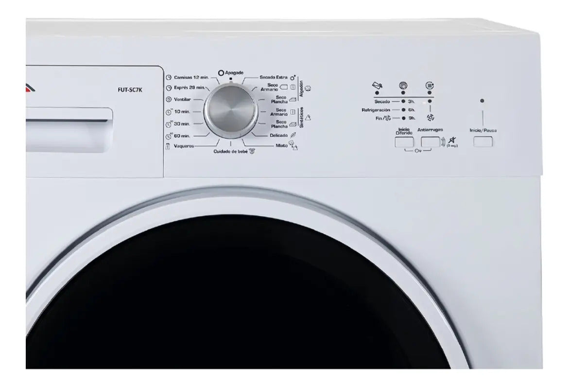 Secarropas Futura 7 Kg Condensación Fut-sc7k - Blanco