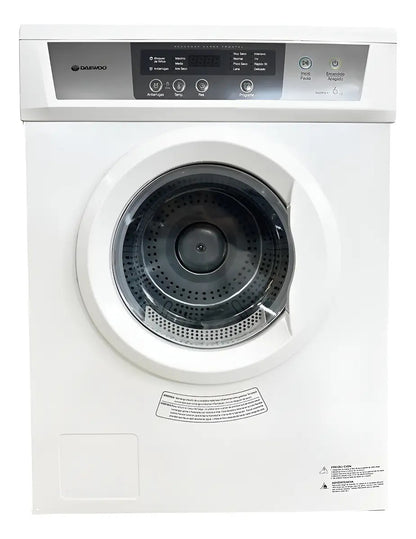 Secarropas Daewoo 6kg Tambor De Acero Inox - Blanco