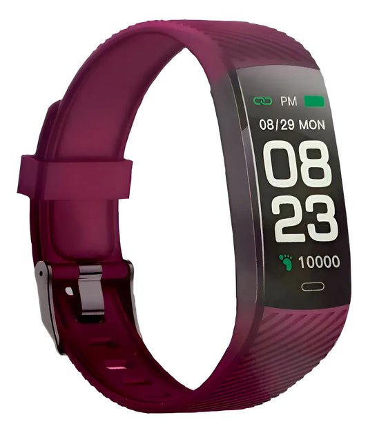 Smart Watch Xion X-watch55 - Negro Liso Bordó