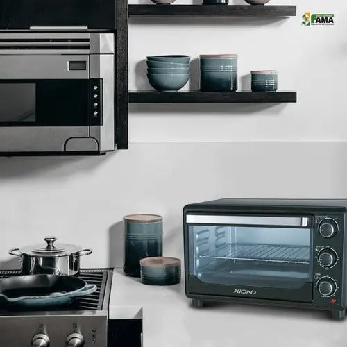 Horno Eléctrico Xion 25 Litros 1400w Inox Xi-he25 Negro