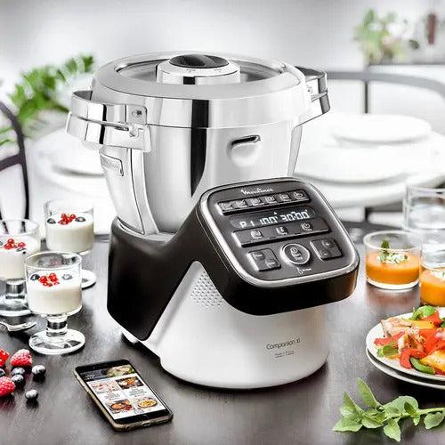 Robot De Cocina Moulinex Cuisine Companion Xl - Negro/plata
