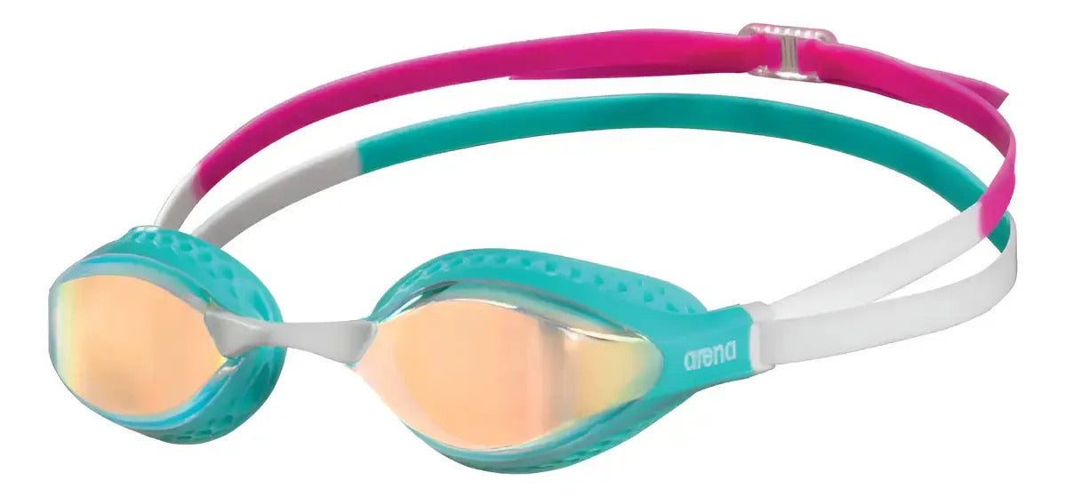 Lentes De Natación Air Speed Arena - Azul Turquesa/rosado