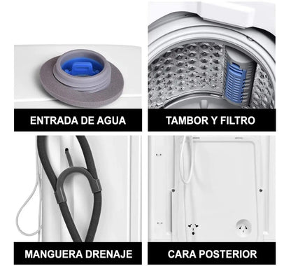 Lavarropas Automático Futura 4kg Fut4-1508f - Blanco