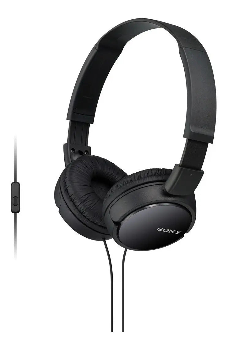Auriculares Sony Con Micrófono Mdrzx110ap - Negro