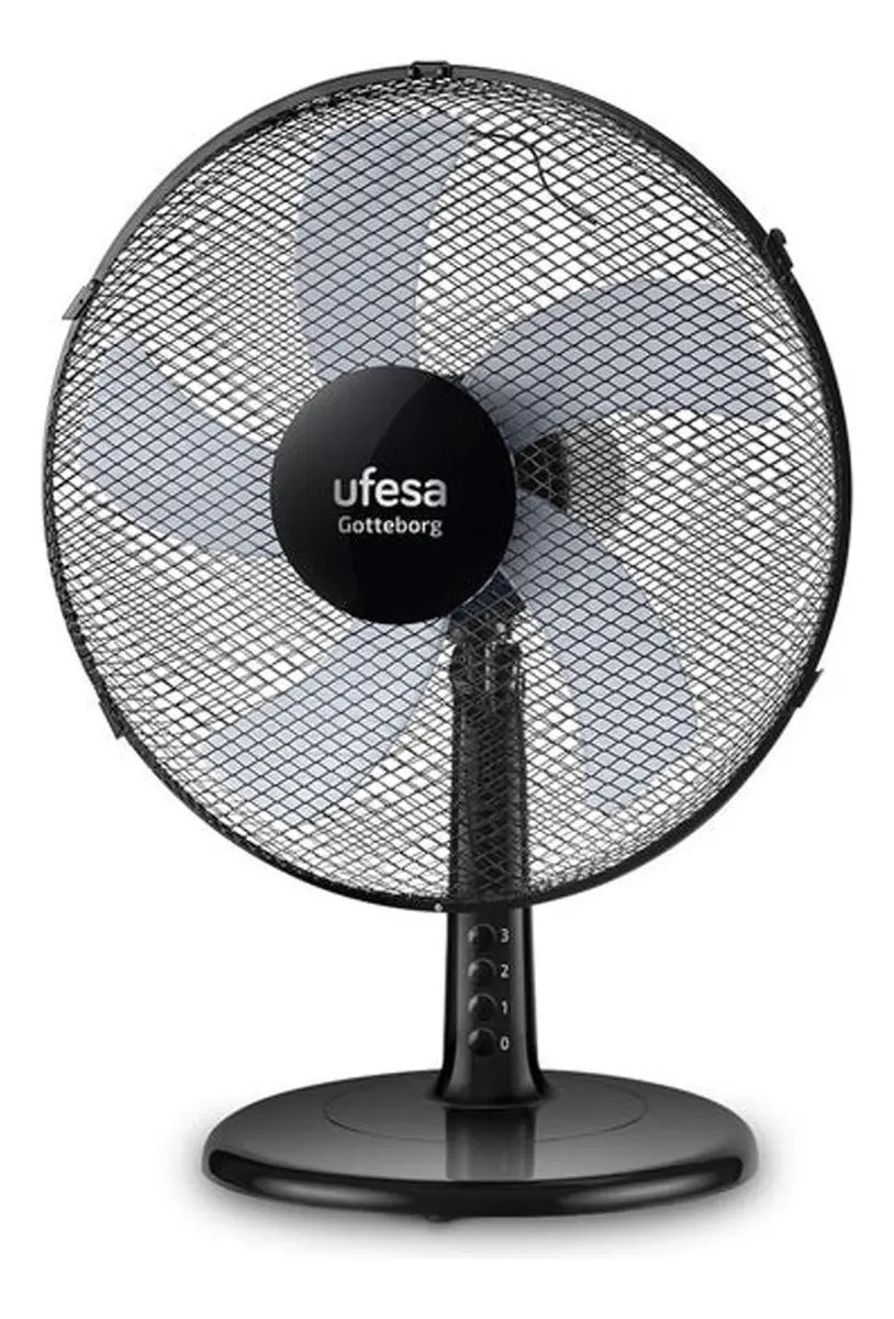 Ventilador De Mesa Ufesa Goteborg 30 Cm - 30 Cm Negro