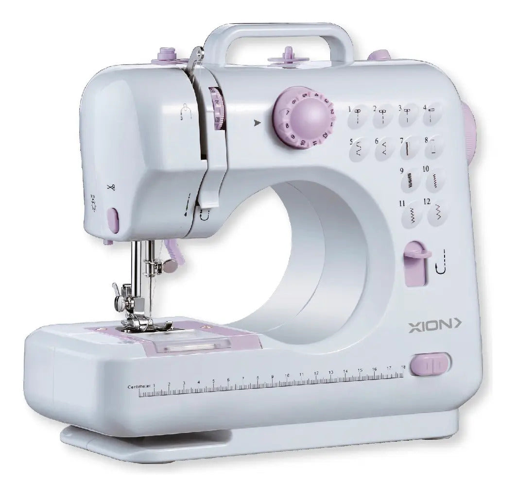 Máquina De Coser Xion Xi-mc120 - Blanco