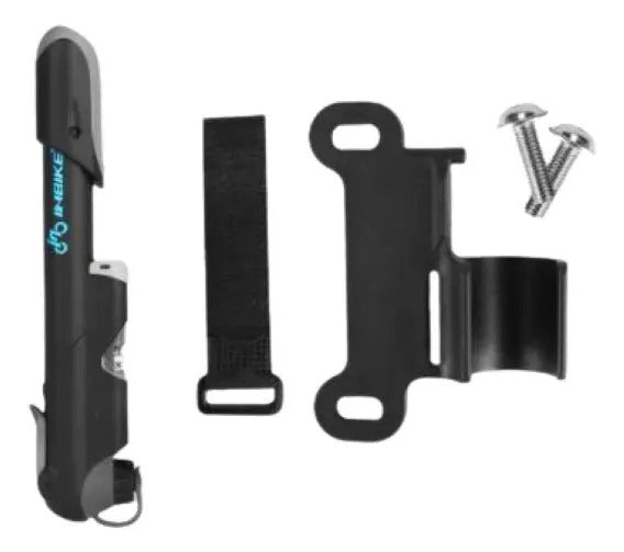 Inflador Bicicleta Pelotas Medidor 120 Psi Inbike Negro