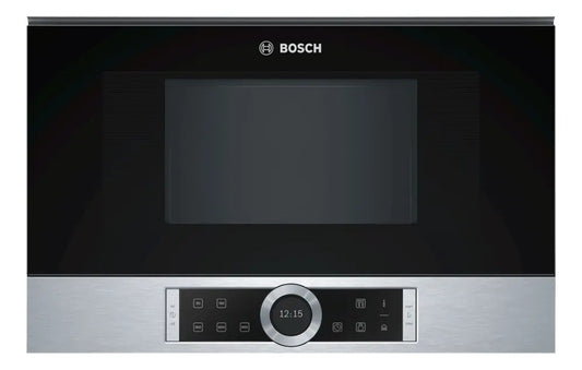 Microondas De Empotrar Bosch Bfl634gs1 21 Lts