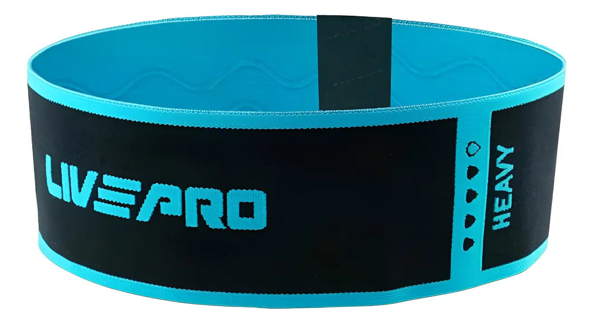 Miniband En Tela Loop Bands Gym L Livepro - Negro