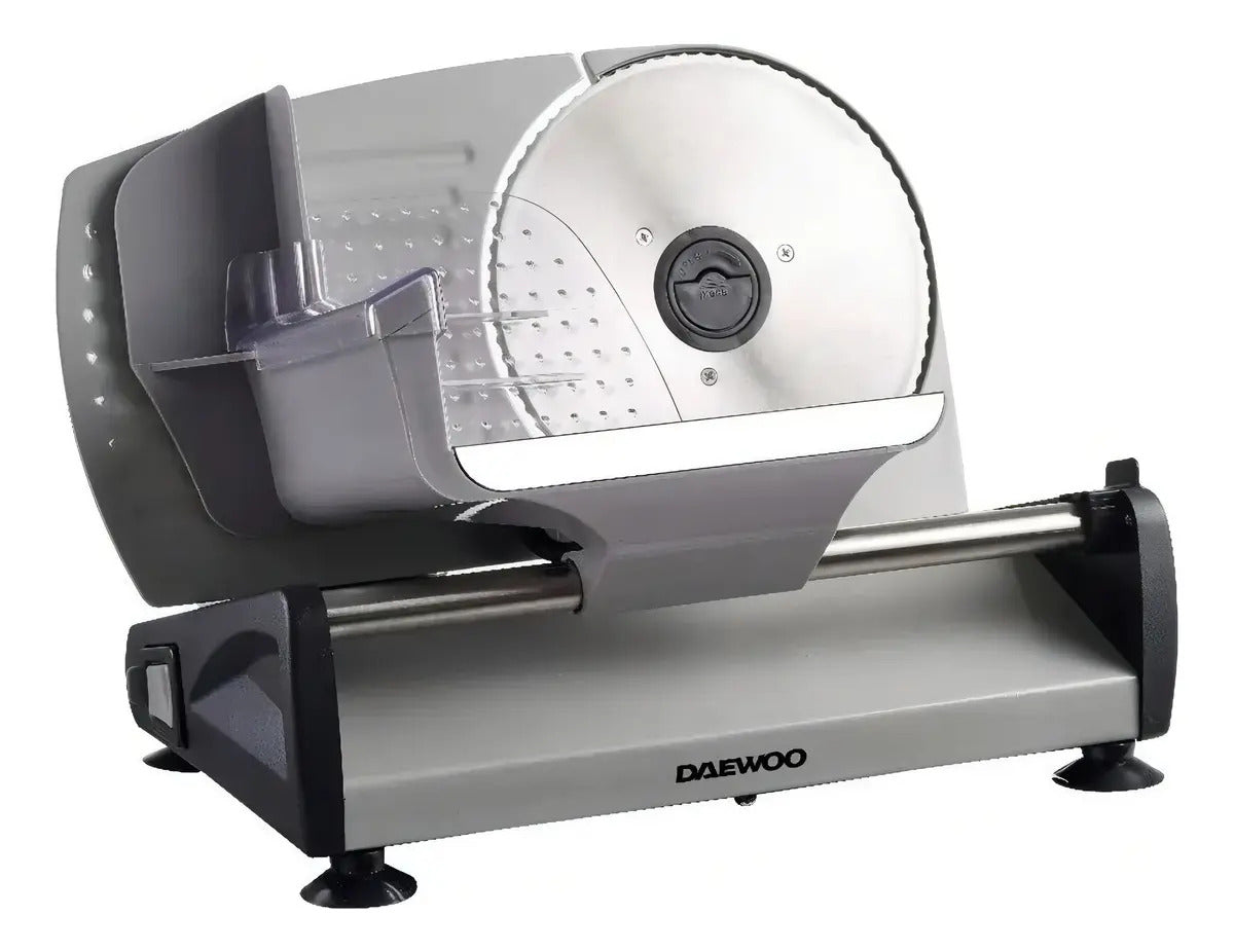 Cortadora De Fiambre Daewoo Acero Inox 150w - Plateado