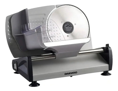 Cortadora De Fiambre Daewoo Acero Inox 150w - Plateado
