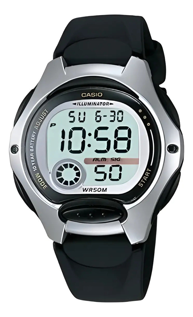 Reloj Casio Digital - Lw-200-1avcb - Negro Gris