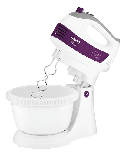 Batidora Con Bowl Ufesa Whip 400w 5 Vel Bv4655 - Violeta