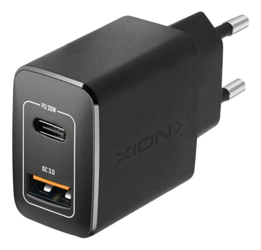 Cargador Xion Carga Rápida Usb Tipo C + Usb A Xi-cg20 Único