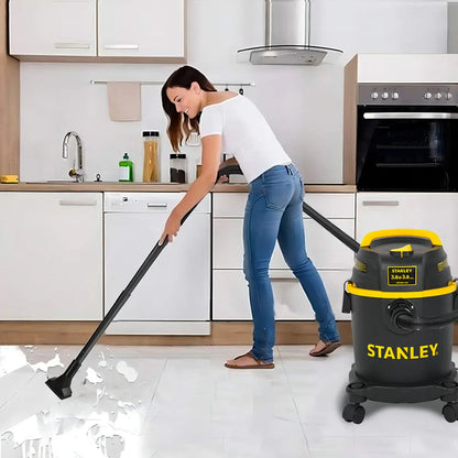 Aspiradora Pro Stanley Polvo Y Agua 11 Lts Sl19202p-3b Negro
