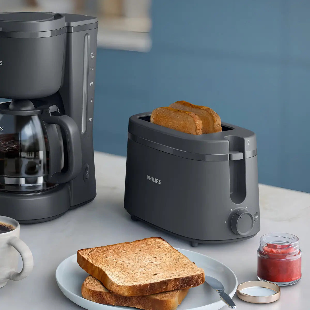 Tostadora Philips 2 Ranuras Hd2510/90